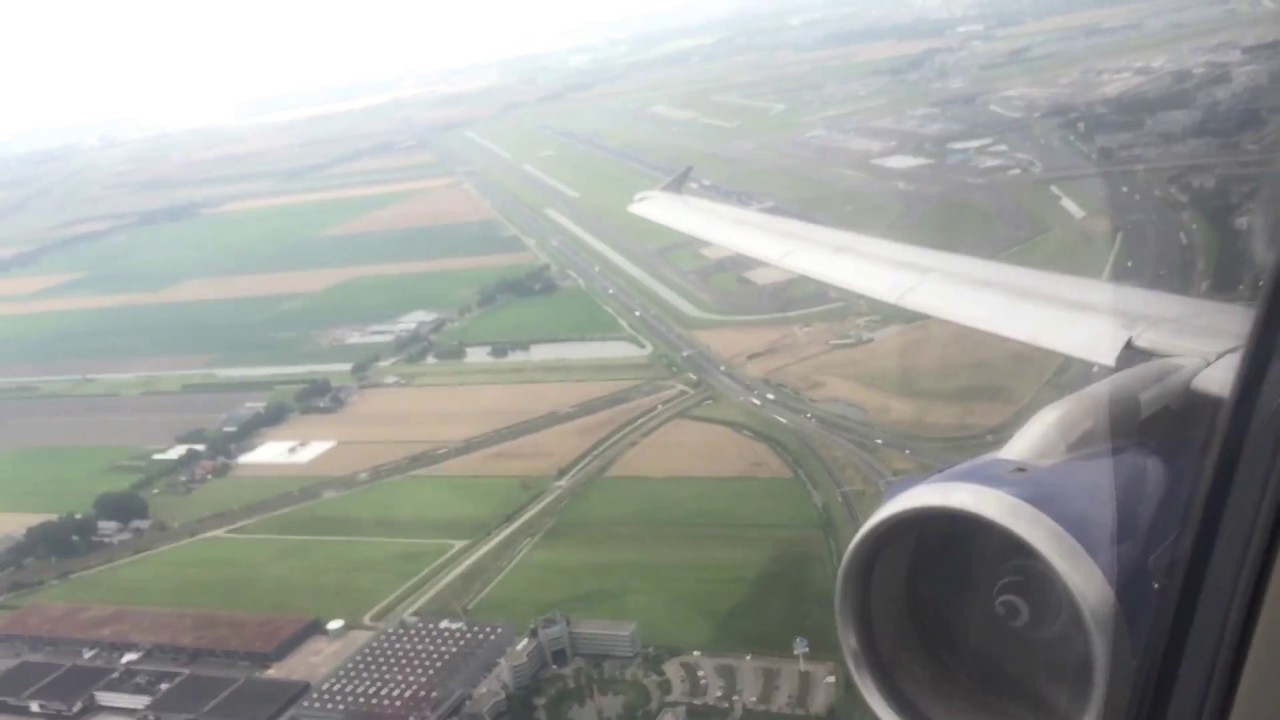 ✈ A321 British Airways Start-up to Cruise Level @ Amsterdam