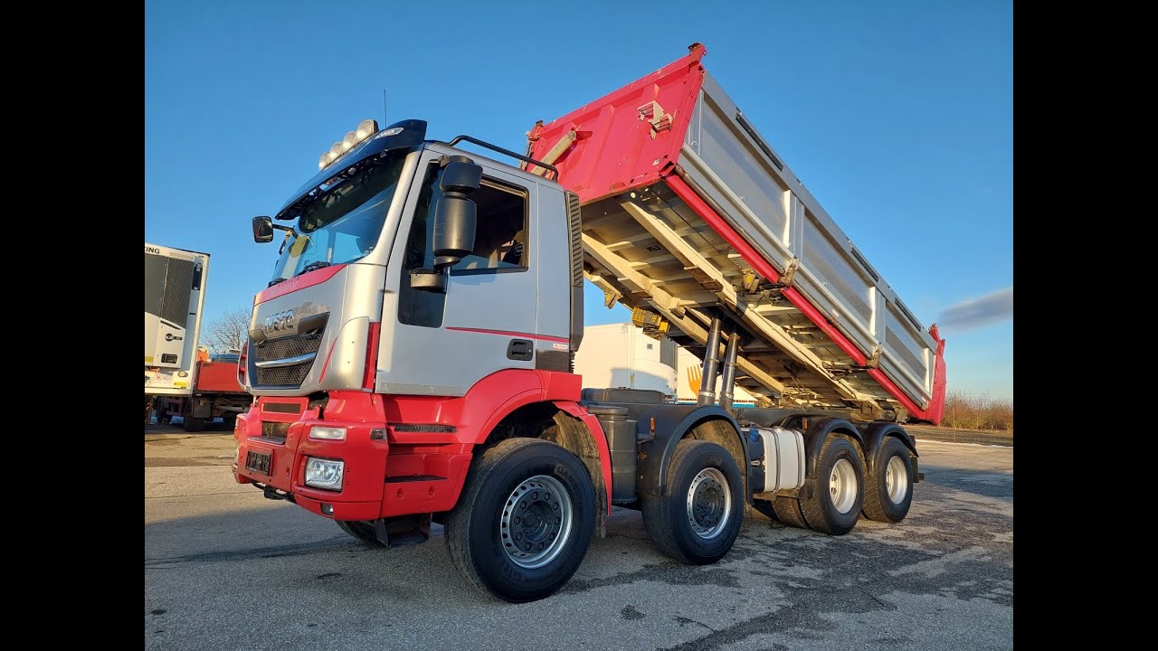 26008 Iveco Stralis X Way 480 Meiller Bordmatik 8X4 Video