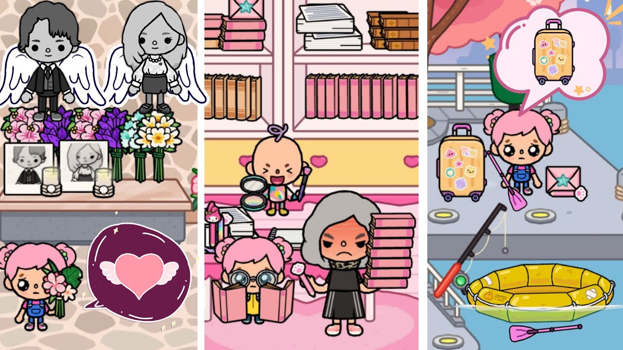 Girl Ran Away From Home Because Of Her Grandma | Toca Life Story | Toca Boca