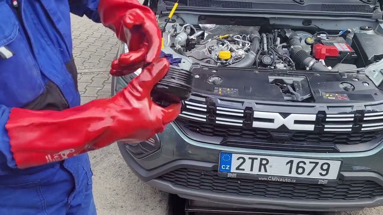 Výměna oleje Dacia Jogger 1.0 (r. v. 2024)