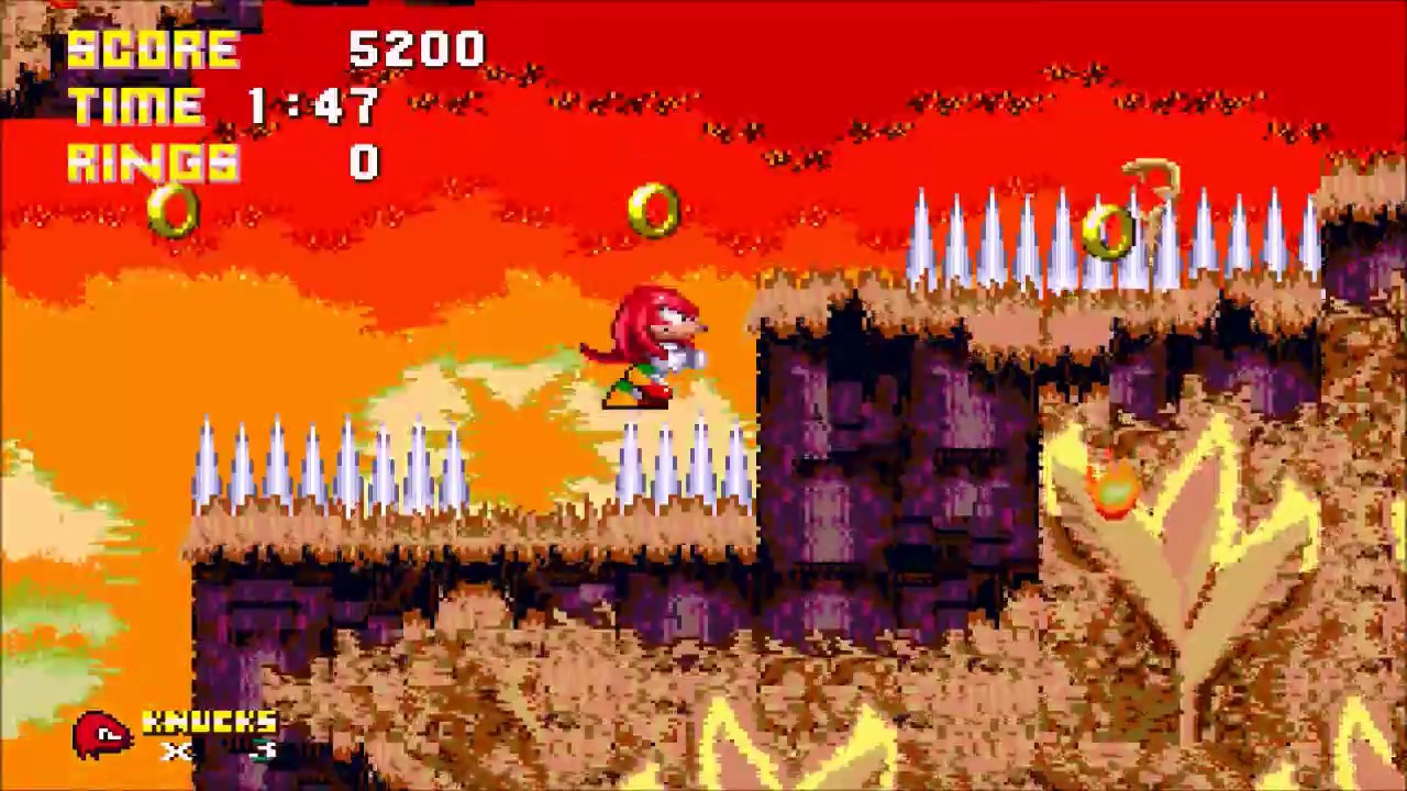 Let's Play: Sonic 3 & Knuckles: Master Edition 2 - Part 1/10 (Knuckles)