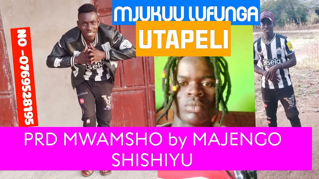 Kwa mala nyingine tena Mjukuu lufunga ngoma mpya inaitwa UTAPELI  Angalia hapa...🎹🎸