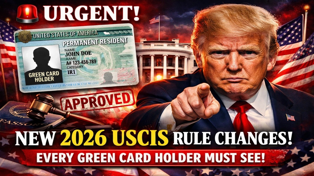 🚨 URGENT New 2026 USCIS Rule Changes Every Green Card Holder Must See
