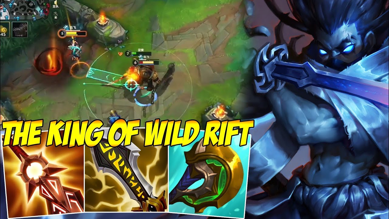 WHEN THE KING OF WILD RIFT MAKE 200IQ PLAYS...