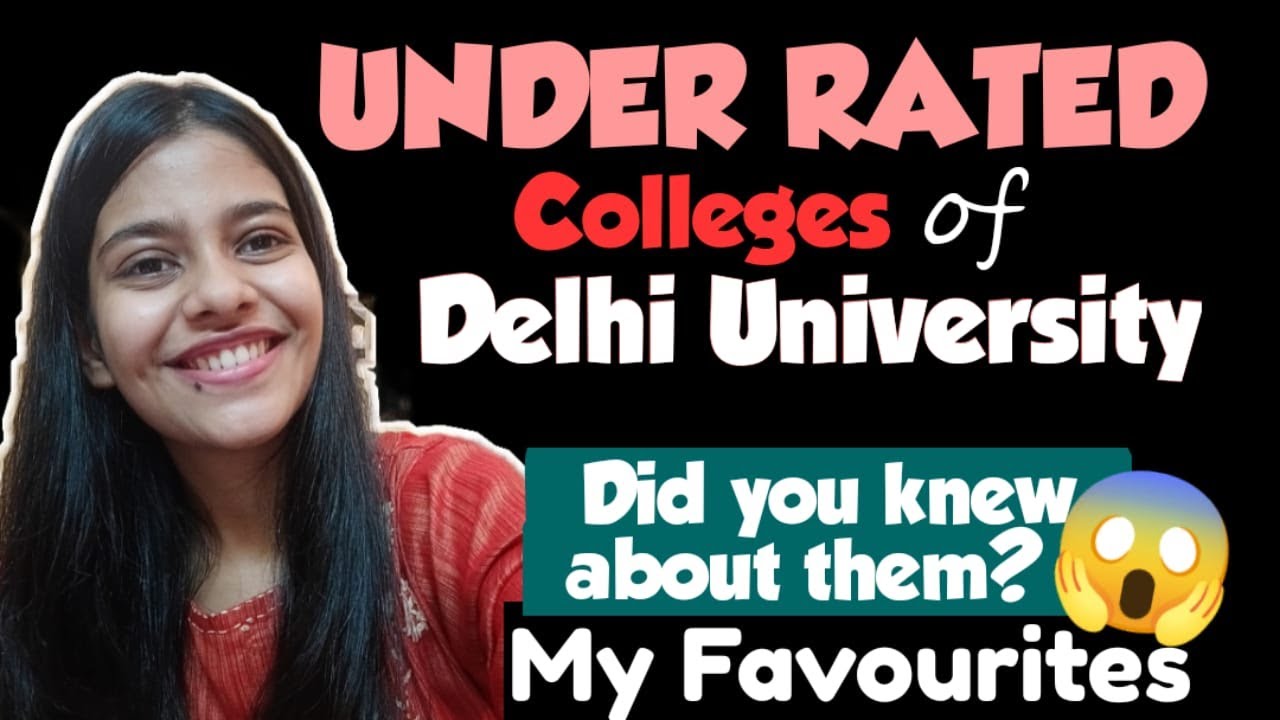 Most UNDERRATED Colleges of DELHI UNIVERSITY | Decent Cutoff | DU Admissions 2021 -Ayushi Gupta Live
