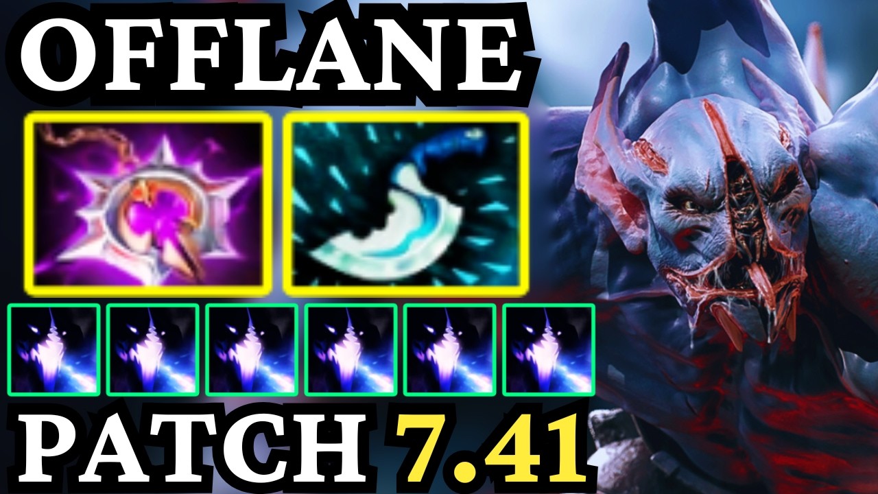 🔥 NEW Patch 7.41a NIGHT STALKER Offlane Is BROKEN &mdash; Night Time Domination! 🔥 Dota 2 Offlane
