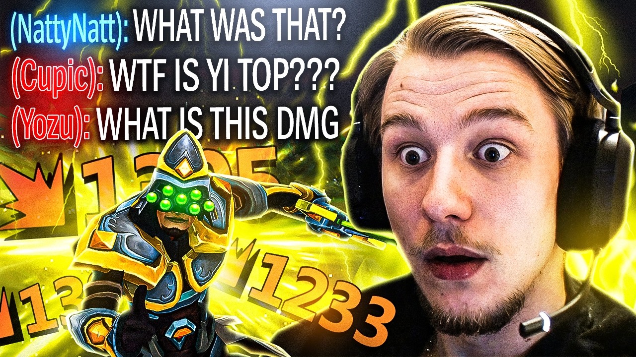 RANK 1 NA YOZU GETS THE MASTER YI TOP EXPERIENCE