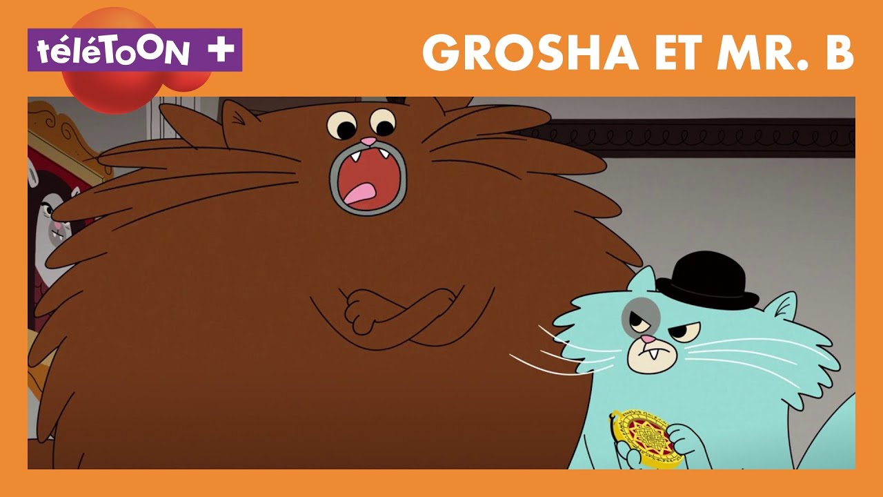 GROSHA ET MR B. - Extrait "La malédiction de Toutânketchop" sur TéléTOON+