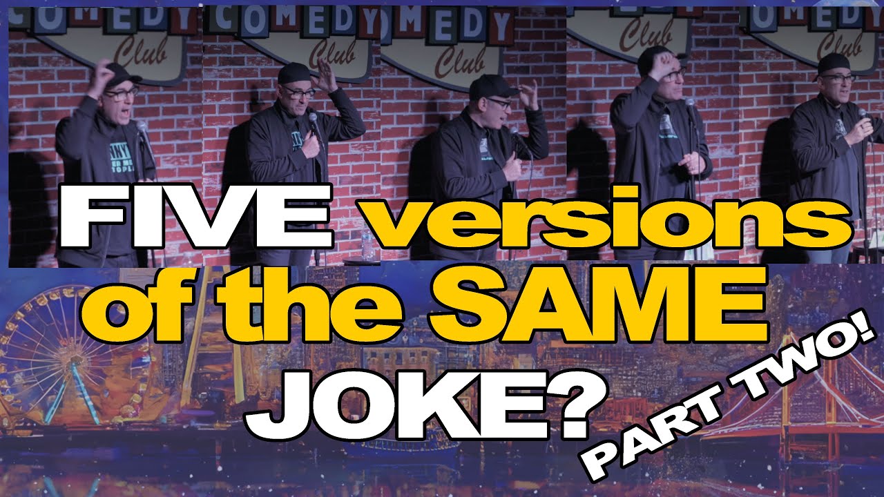 Dan Rosenberg Tells the Same Joke 5 Different Ways – Watch It Evolve!