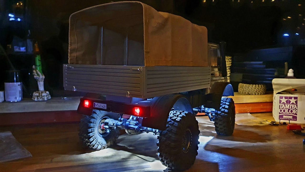 Unimog Gets New Rear Bed And Canopy!!! 