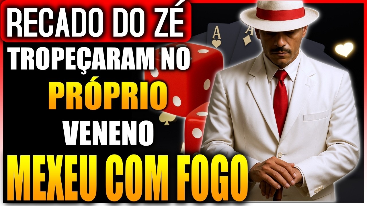 Mexeu com FOGO: Quem tentou te DERRUBAR vai cair SOZINHO - Recado de Zé Pilintra