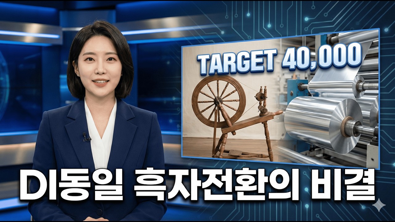 DI동일, 70년 섬유 명가의 대변신! LFP&middot;소디움 배터리가 '알루미늄박' 1위를 부르는 이유 #DI동일 #디아이동일 #알루미늄박 #양극박 #이차전지소재 #LFP배터리