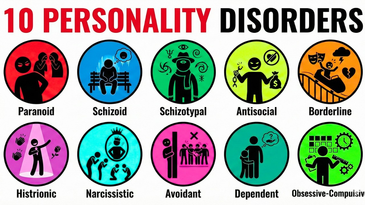 Every Personality Disorder & How To Spot Them Explained