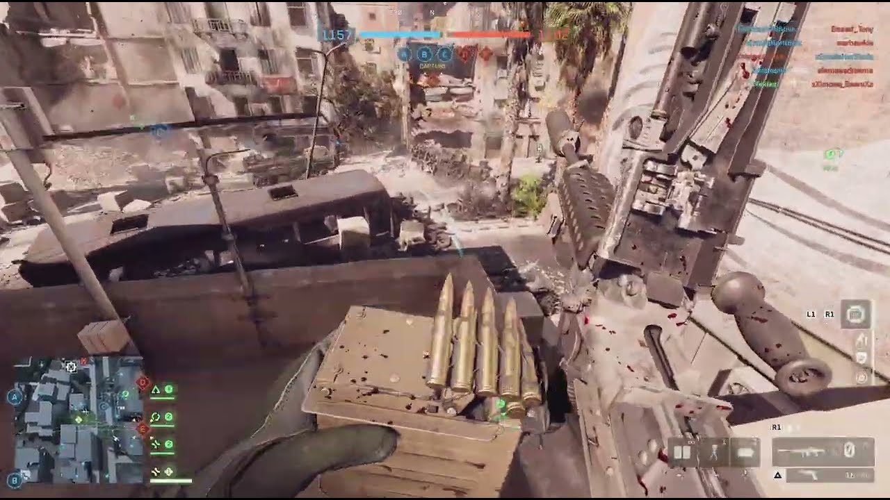 48/9 using the m240 on siege of cairo.