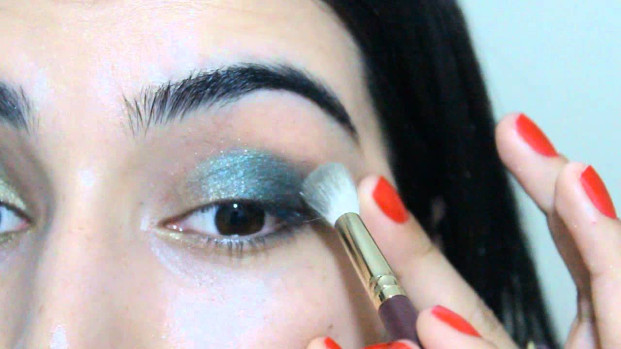 Tutorial para Noite - Dourado com Verde - Especial @DebbyShop