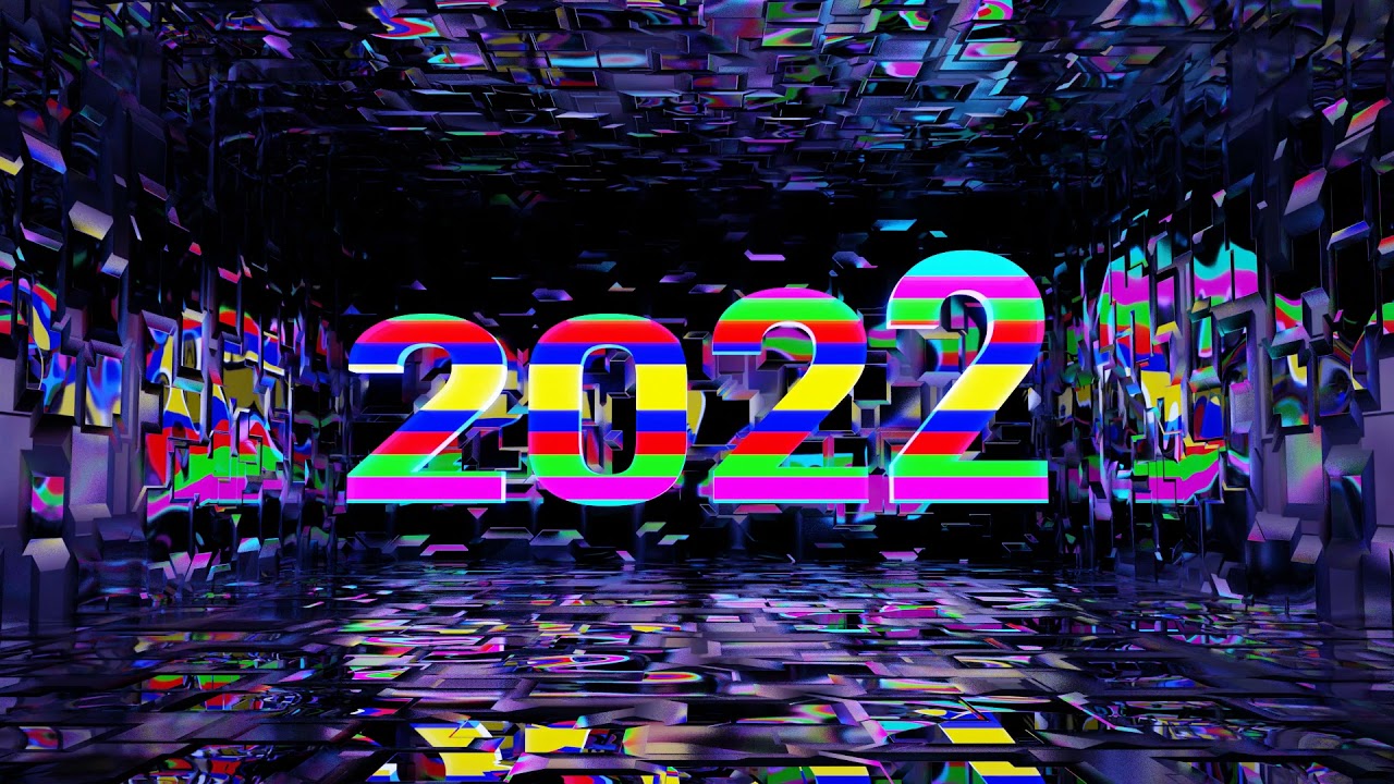 NEW YEAR 2022 - VJ LOOP - Happy New Year Background Video Animation