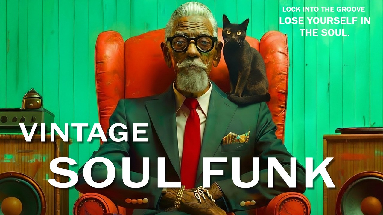Vintage Soul Funk Groove 🎷 Retro Soul Music | Smooth Funky Vibes & Old School Energy