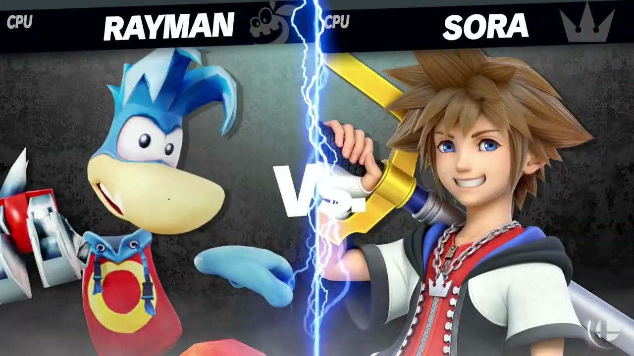 blue rayman vs sora