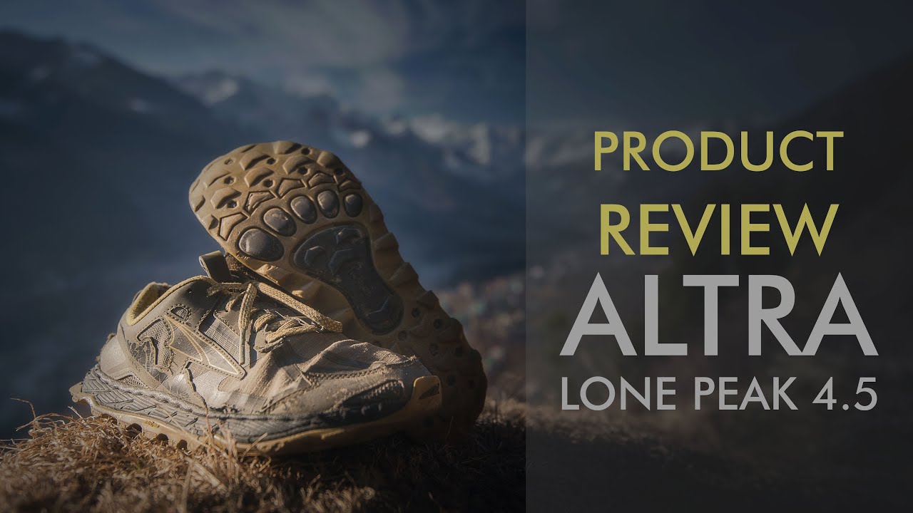 Product Review: Altra Lone Peak 4.5 Trail Running and Speed Hiking Shoe