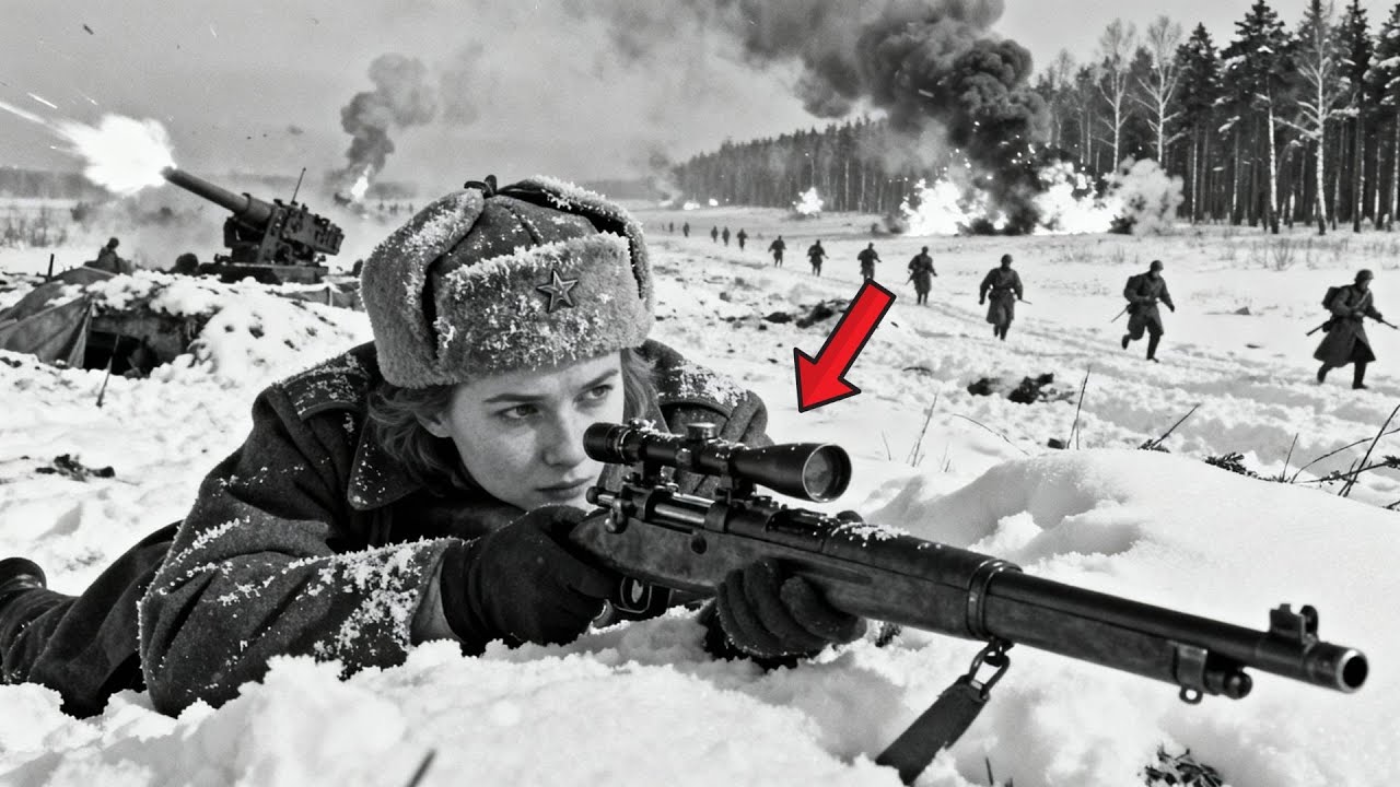La cecchina sovietica pareva un mito — finché non abbatté 32 tedeschi in una battaglia d’inverno