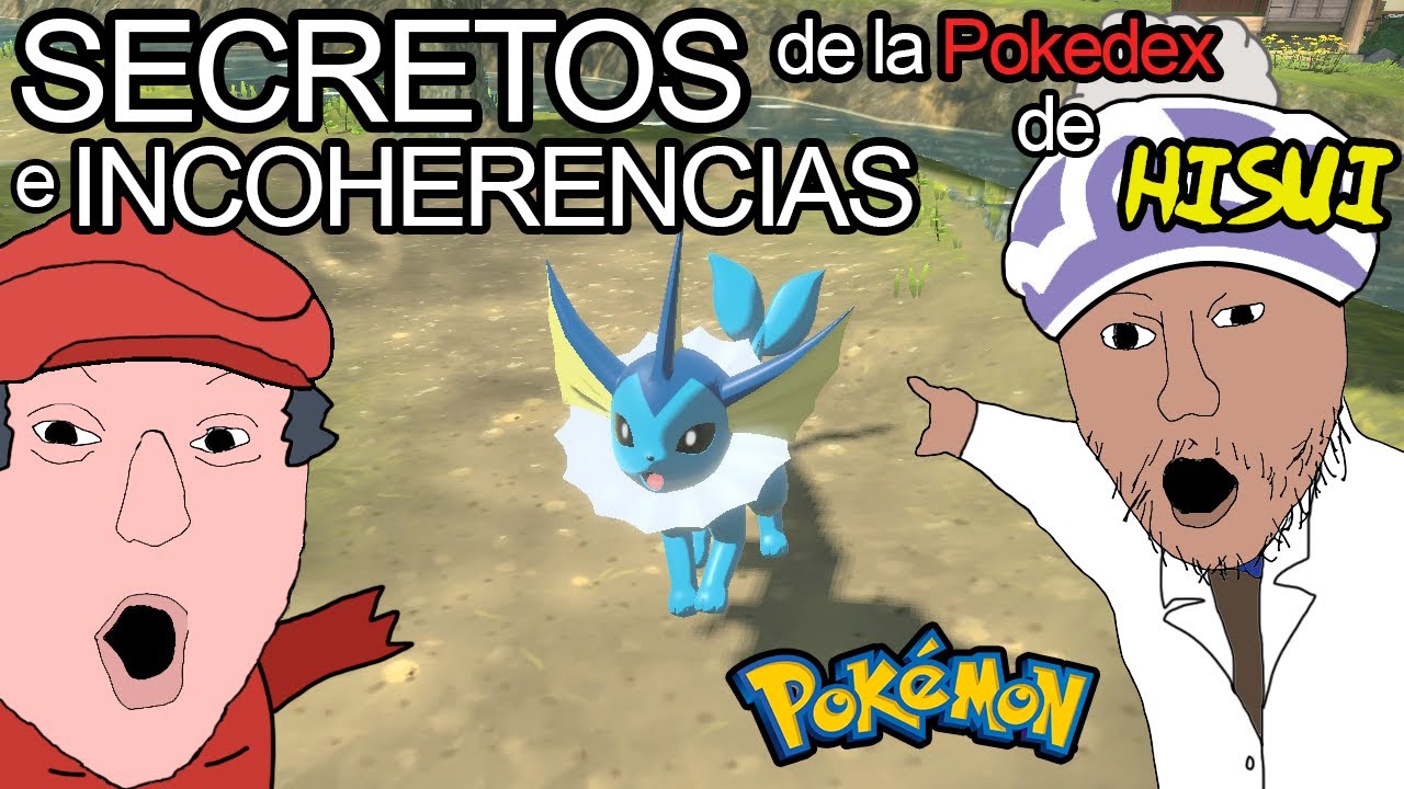 SECRETOS e INCOHERENCIAS de la Pokedex de Hisui. Pokemon Leyendas Arceus. Curiosidades