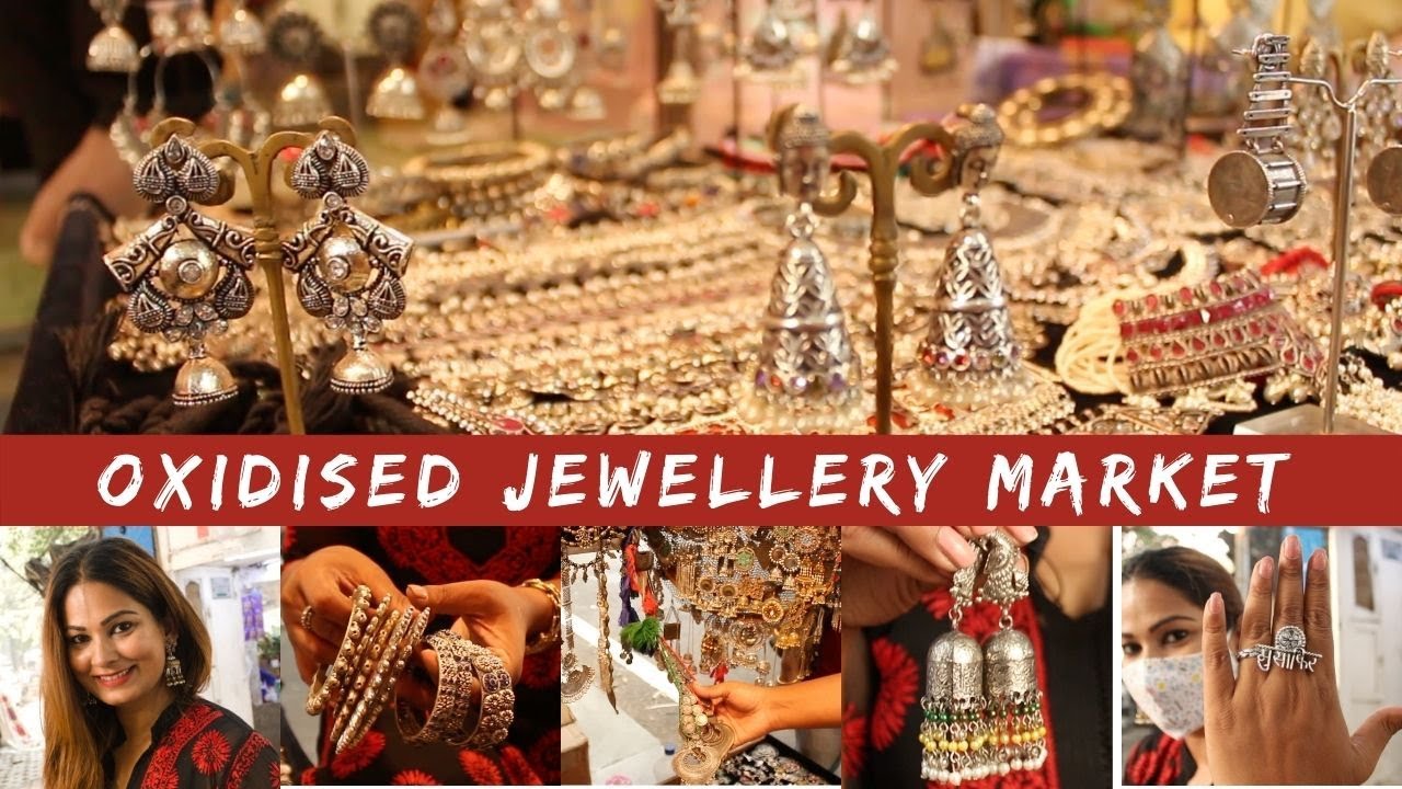 Janpath & Gujarati Market | Oxidised Silver Jewellery Shops | Delhi Shopping | DesiGirl Traveller