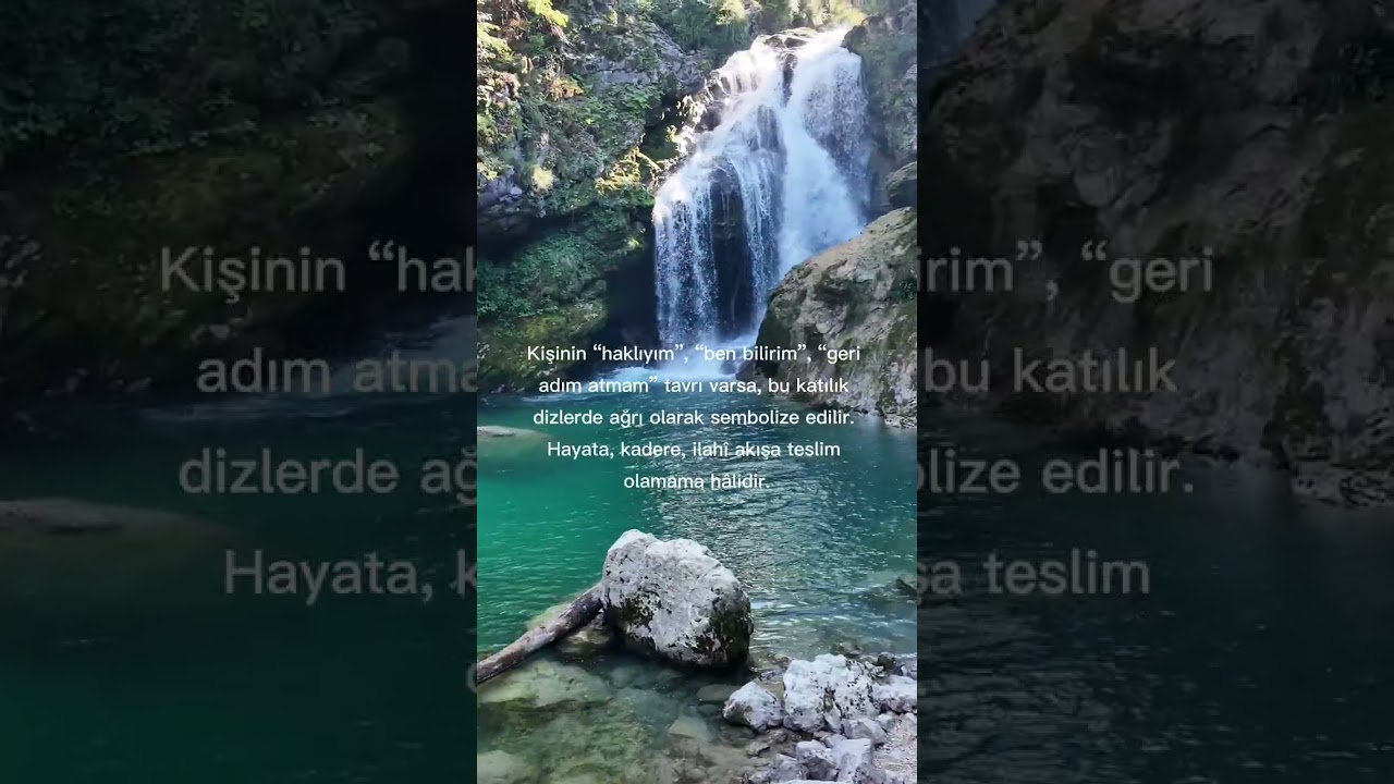 Manevî ve sembolik anlamı: bedenin insana çağrısı ve uyarısı: