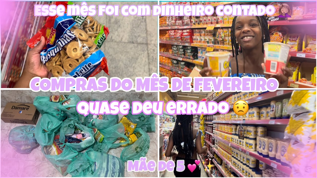 SÓ QUERIA IR FAZER AS COMPRAS DO MÊS | E ACONTECEU MUITA COISA… 🤯
