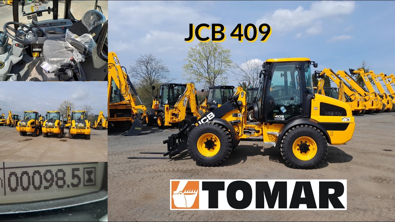 JCB 409 2024 rok SKU 1895 +48 575 316 333 forklift telehandler przegubowa ładowarka kołowa