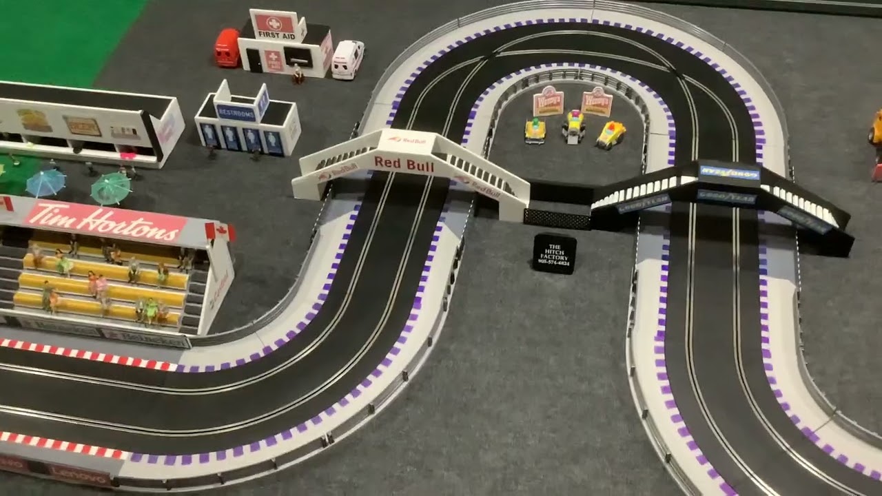 My Scalextric Slot Car Track And Scenery Update
