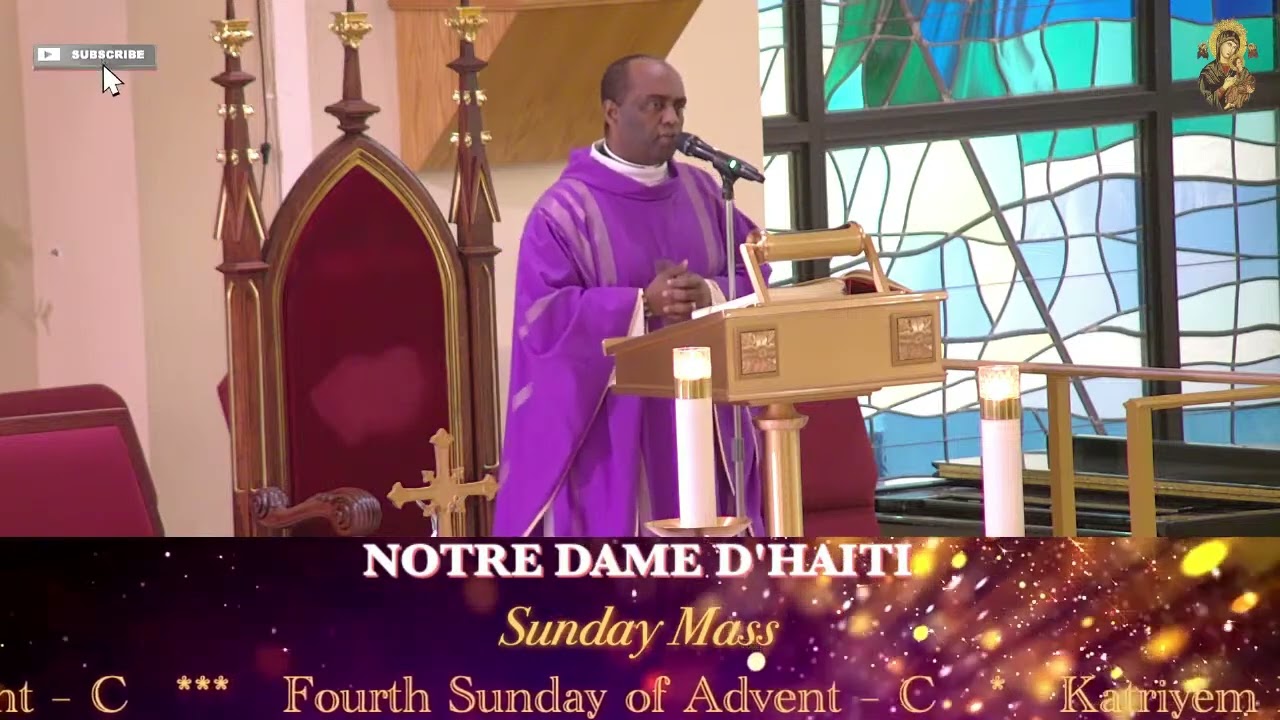 Haitian Catholic Community Creole Mass Notre Dame D'Haiti Miami Florida