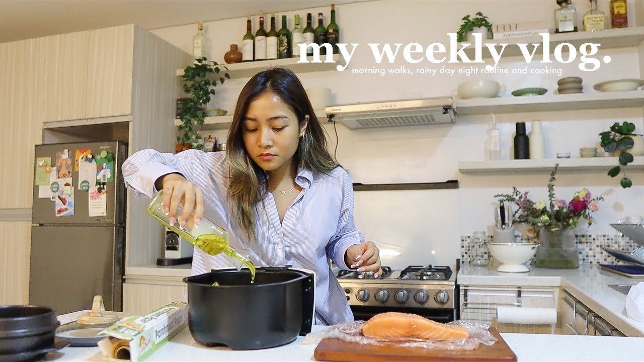 VLOG • Rainy Night Routine, Morning Walks & Go-To Meals 🍜⛈ | Ry Velasco