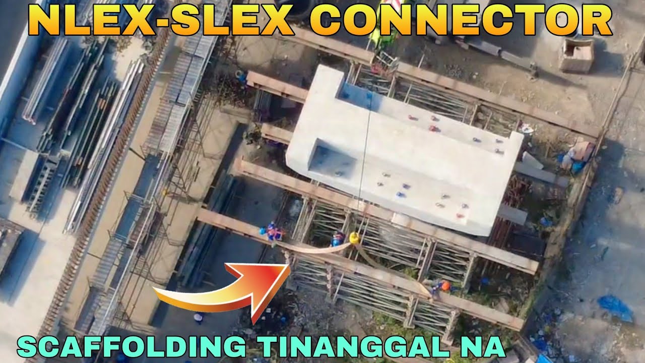 SCAFFOLDING TINANGGAL NA/NLEX-SLEX CONNECTOR SECTION 2 PACO SANTA MESA RD UPDATE 