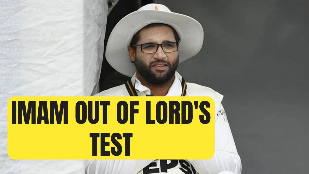 FLASH: Mess in Pakistan team deepens, Imam ul Haq ruled out of Lord&rsquo;s Test
