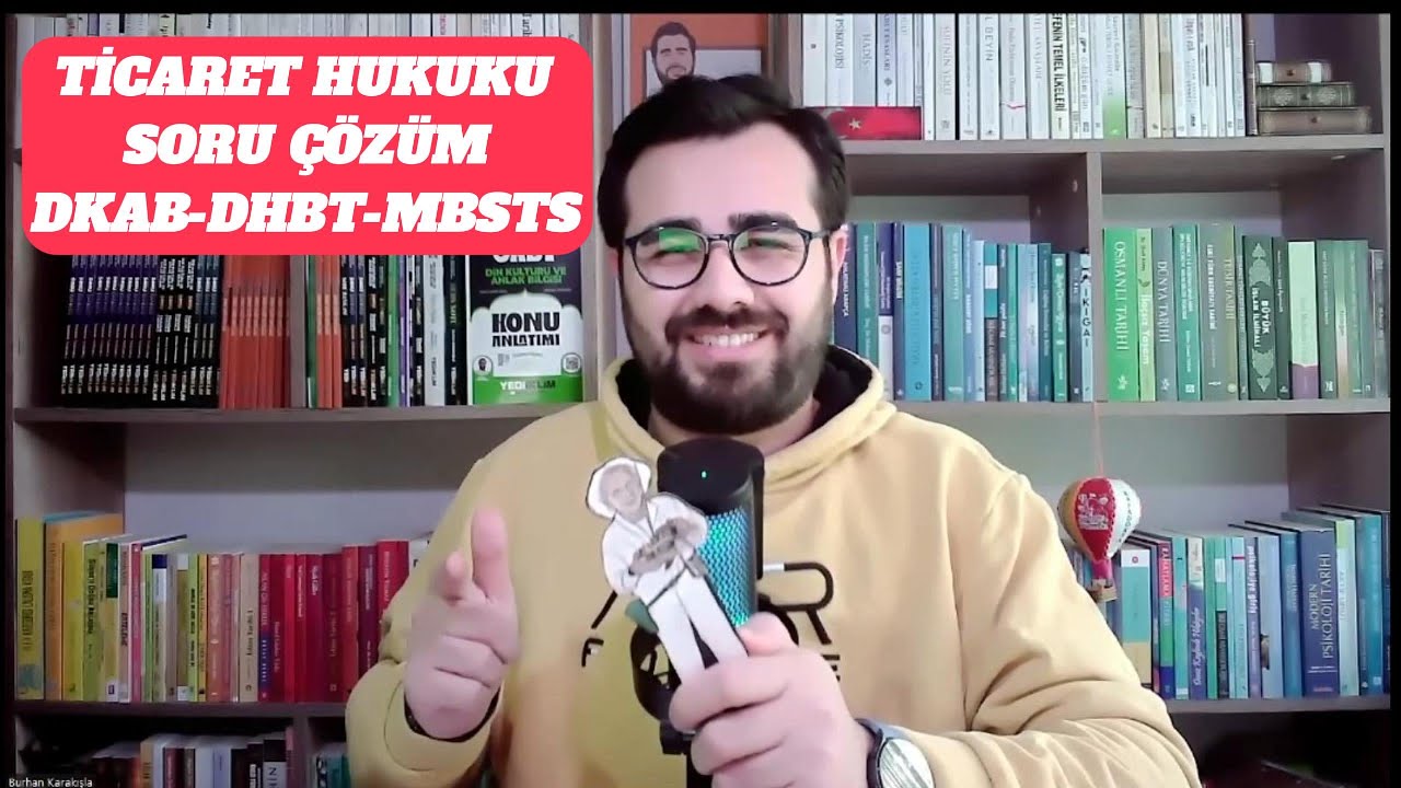TİCARET HUKUKU ÇIKMASI MUHTEMEL SORU ÇÖZÜM - #DKAB #dhbt #mbsts