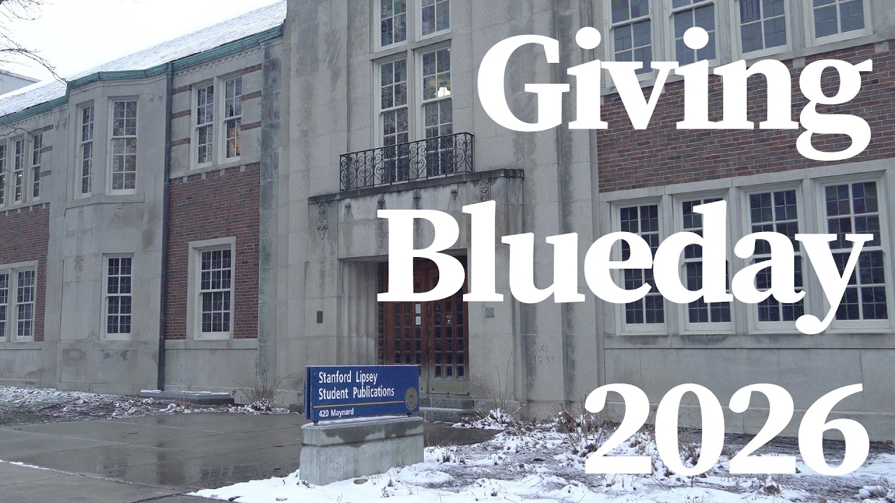 Giving Blueday 2026 at The Michigan Daily