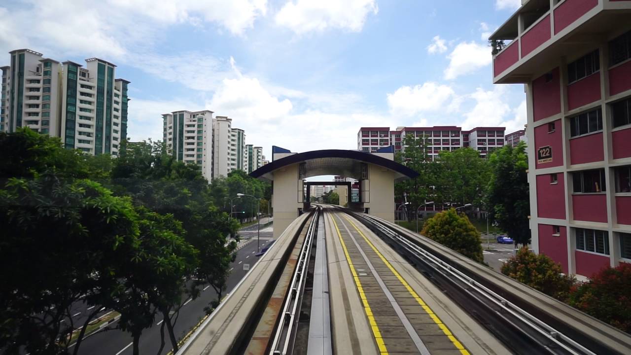 Singapore, LRT ride from Senja to Chua Chu Kang