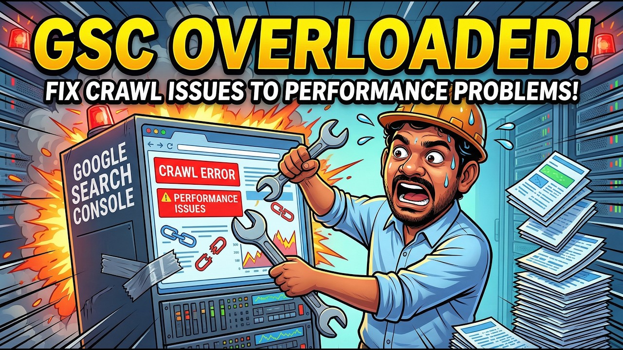Google Search Console Overloaded: Fixing Crawl Issues to Performance Issues