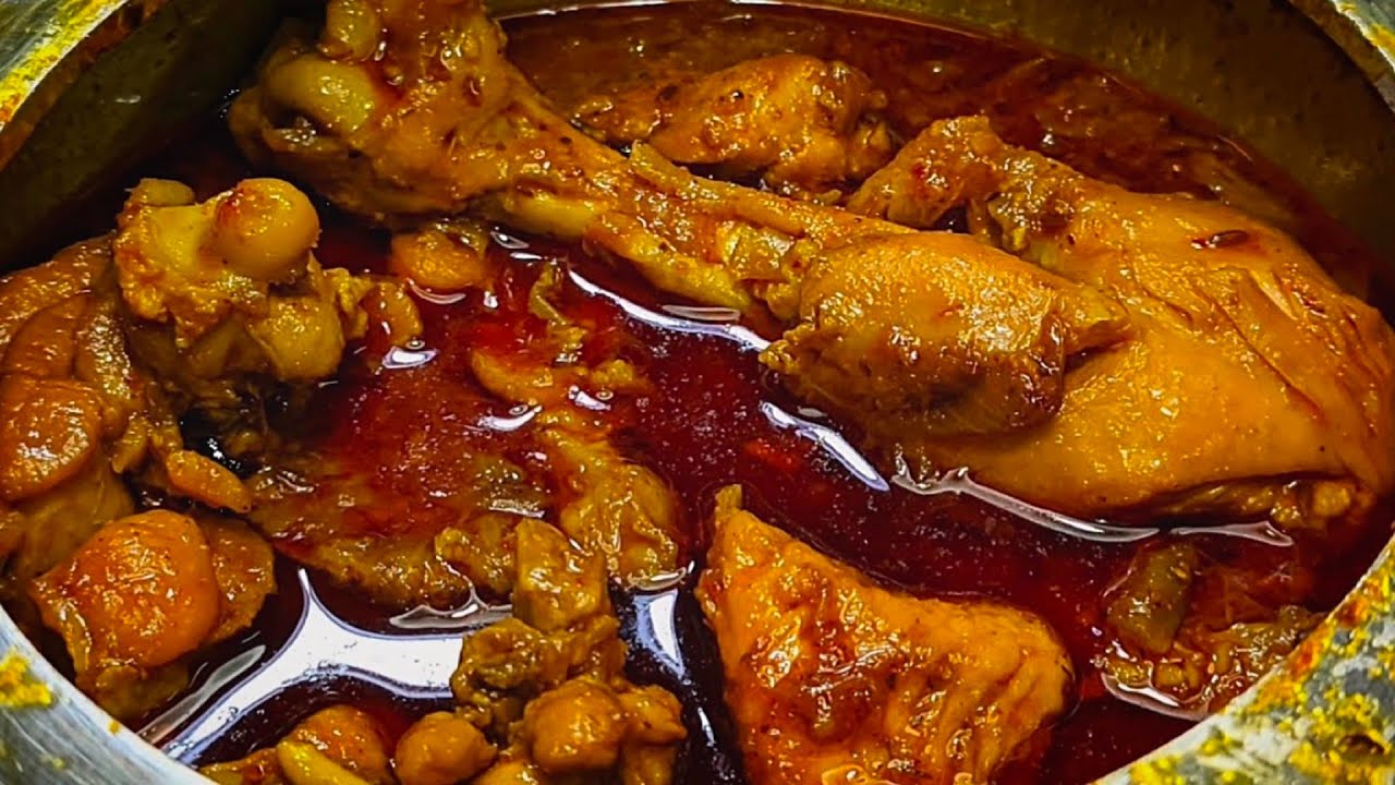 Just change the cooking method and you will get restaurant-like chicken curry with homemade spices.
