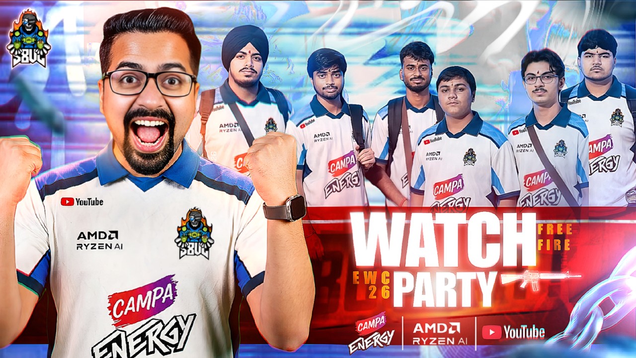 🔴EWC - FREE FIRE - Group stage at EWC 26 [Watchparty] #s8ul
