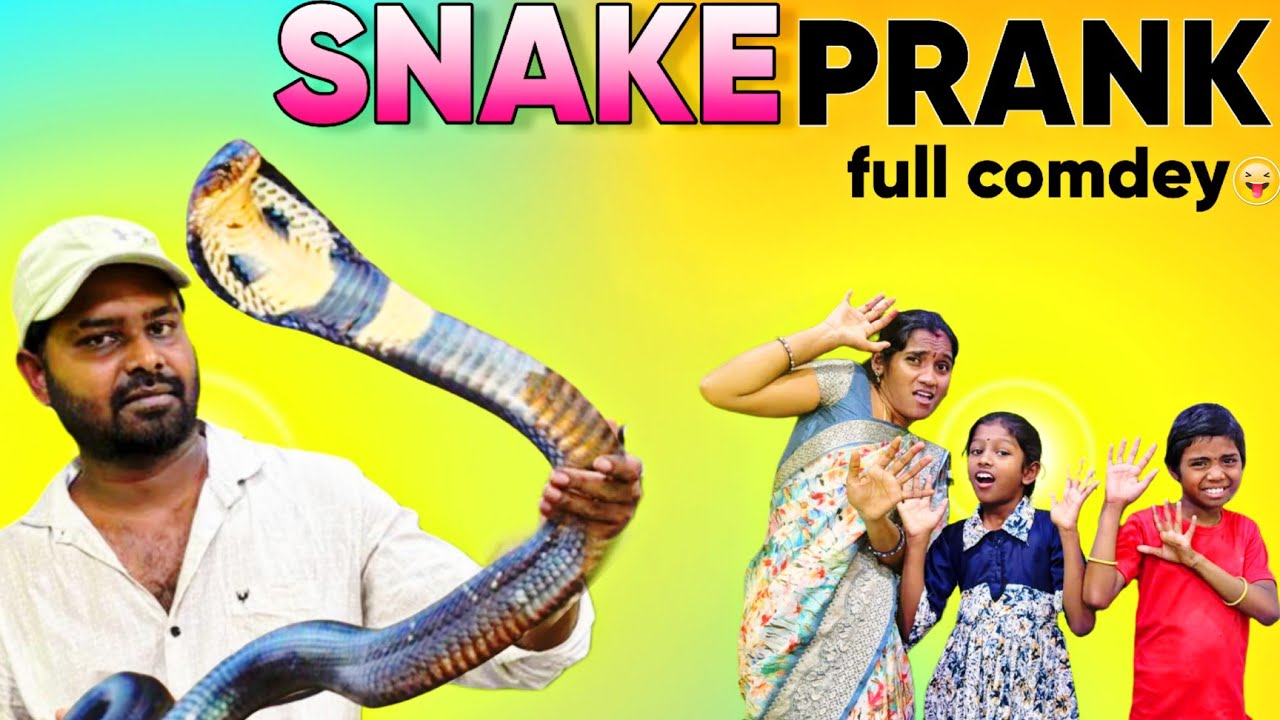 Crazy SNAKE PRANK on ashwini || చాలా భయపడ్డది ఫ్రెండ్స్ || full comdey video ||