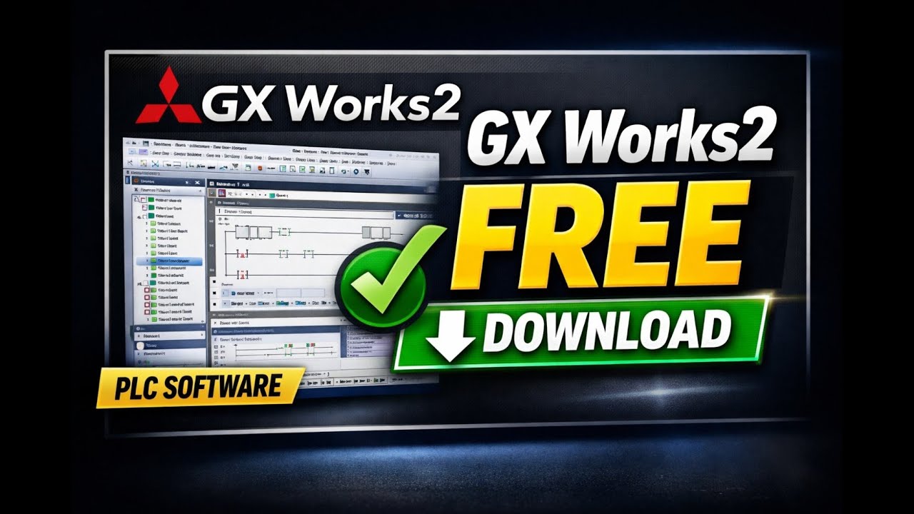 Mitsubishi GX Works2 Software Free Download & Installation