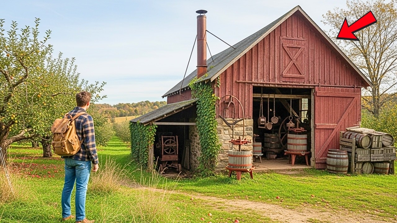 Homeless at 18, He Inherited an Abandoned Cider Mill - Then Found What Changed His Life