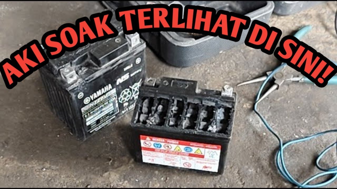 Cara Memperbaiki Aki Kering Soak Jadi Normal Lagi | Mudah & Hemat