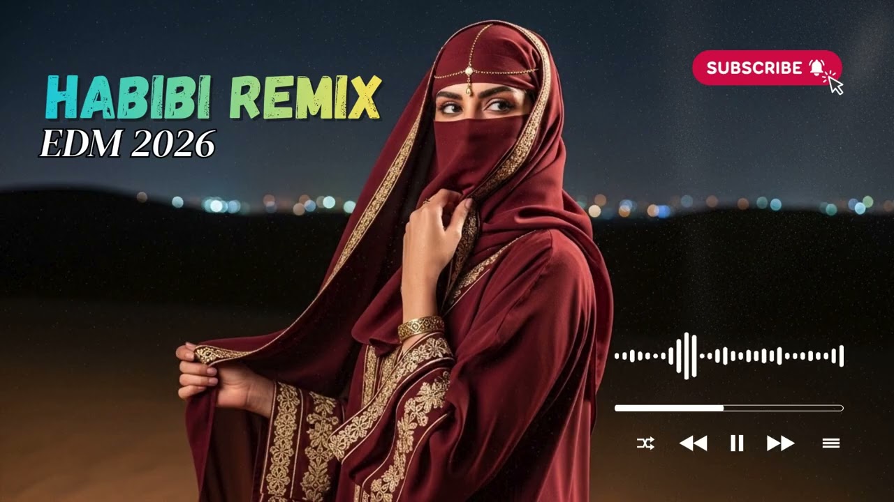 Habibi Remix Night Drive | Arabic EDM Late Night Vibes