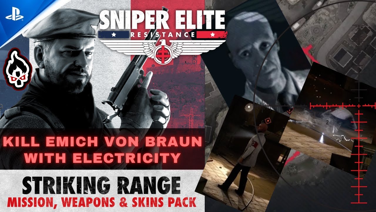 Sniper Elite Resistance 2025 | Strike Range | испытание на убийство: убейте Эмиха фон Брауна элек...