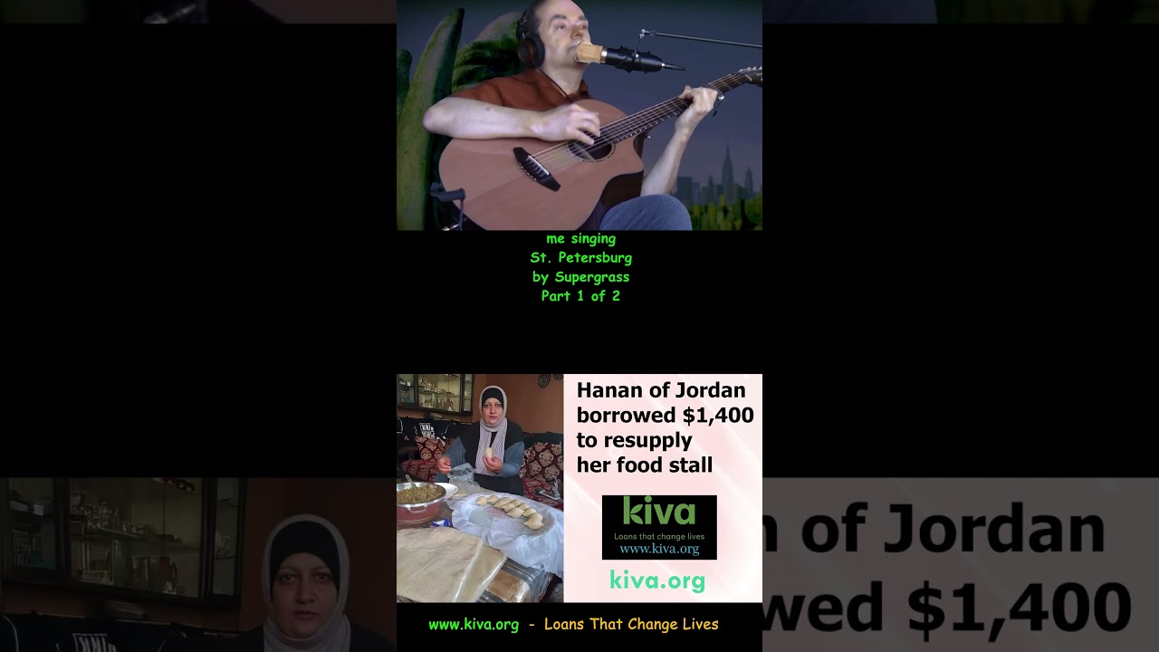 me singing St. Petersburg by Supergrass (Part 1 of 2)