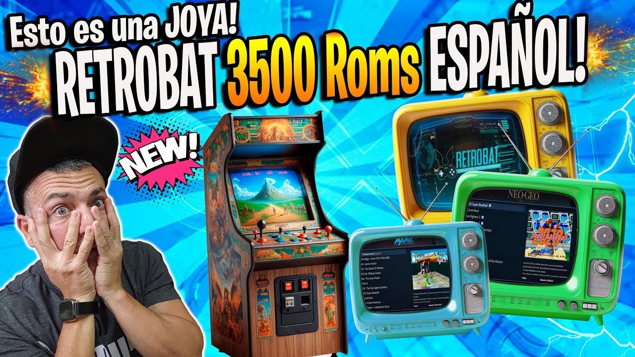 Pack GRATIS RETROBAT con 3500 Juegos en ESPA&Ntilde;Ol para tu PC! Gracias a  @japonilandia Gran TRABAJO