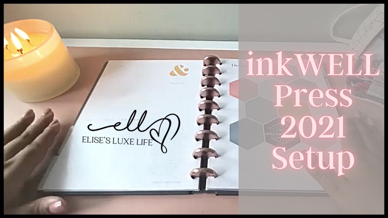 2021 inkWell Press Planner Discbound Setup | Elise&rsquo;s Luxe Life