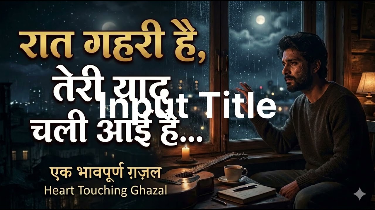Raat Gahri Hai Teri Yaad Chali Aayi Hai … 70s Song ! 